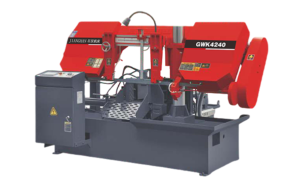 嘉鱼GWK4240数控双柱卧式带锯床
