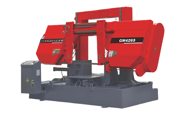 嘉鱼GW4265双柱龙门卧式带锯床