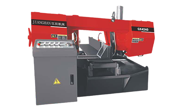 嘉鱼GX4240旋转式带锯床