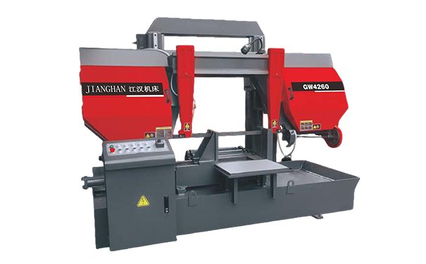 嘉鱼GW4260双柱龙门卧式带锯床